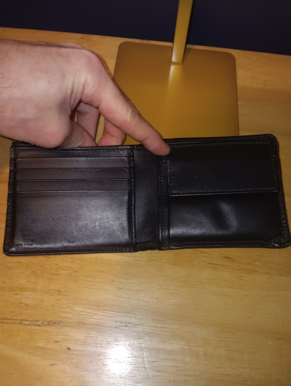 Gucci GG Monogram Fold Kingsnake Wallet - Picture 5 of 8